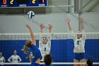 VB vs USCGA  Wheaton College Women's Volleyball vs U.S. Coast Guard Academy. - Photo by Keith Nordstrom : Wheaton, Volleyball